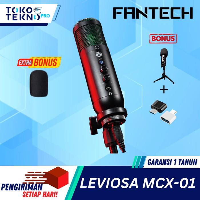 Fantech Leviosa MCX01 Microphone USB For PC GARANSI RESMI - LEVIOSA