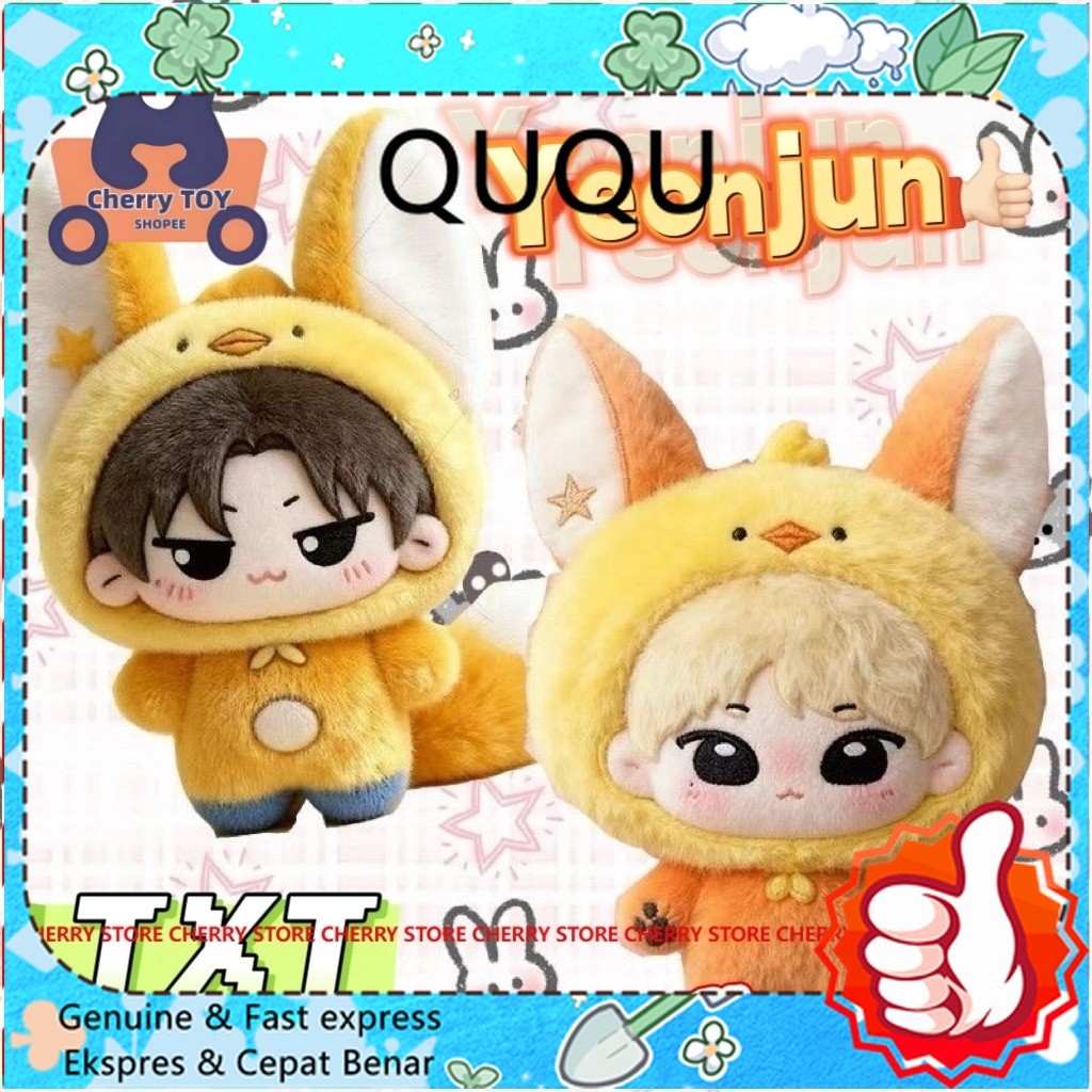 KPOP TXT Yeonjun Plush Doll, Kpop Peripheral 10cm Stuffed Doll Cute Yeonjun TAEHYUN HUENINGKAI SOOBI