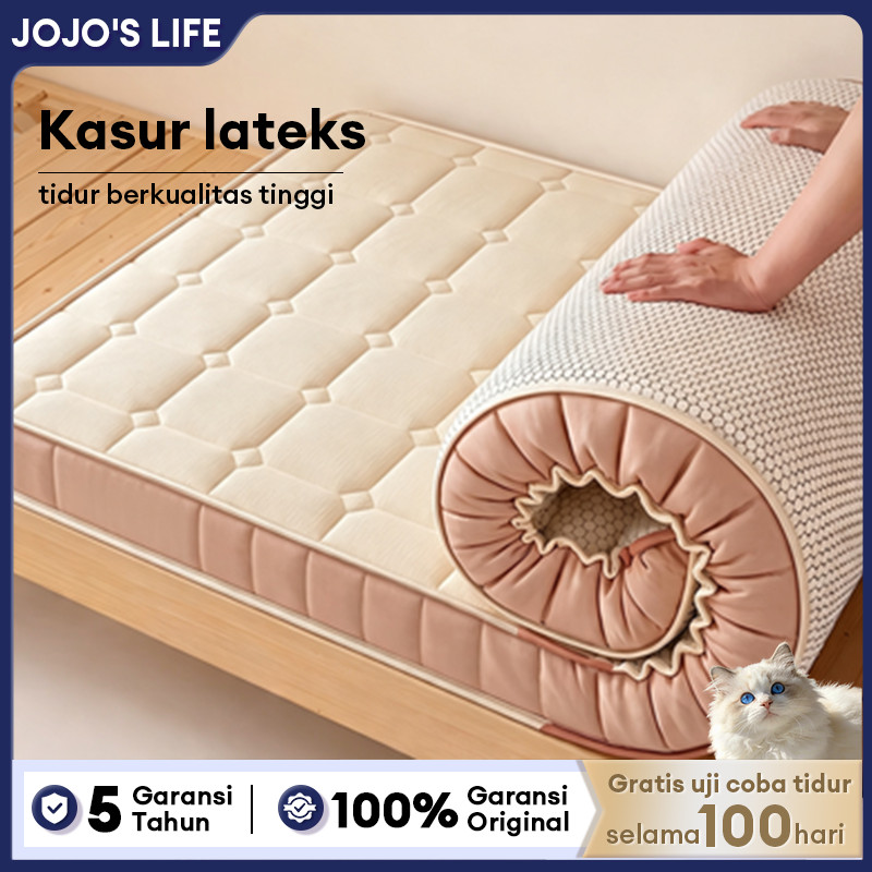 Kasur Busa Latex Memory Foam Alas Kasur Empuk Kos Pelajar Anak Kosan Kamar Tidur Bisa Dilipat