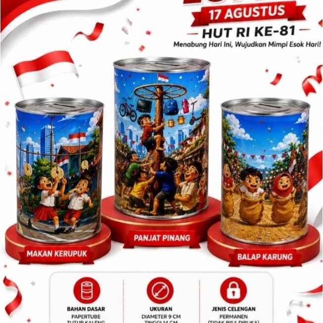 hadiah lomba 17 agustus celengan s tema lomba 17 agustus