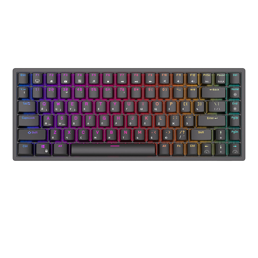 RK ROYAL KLUDGE RK84 75% RGB Triple Mode Mechanical Keyboard BT5.0/2.4G/USB-C 84 Hot Swappable Bluet