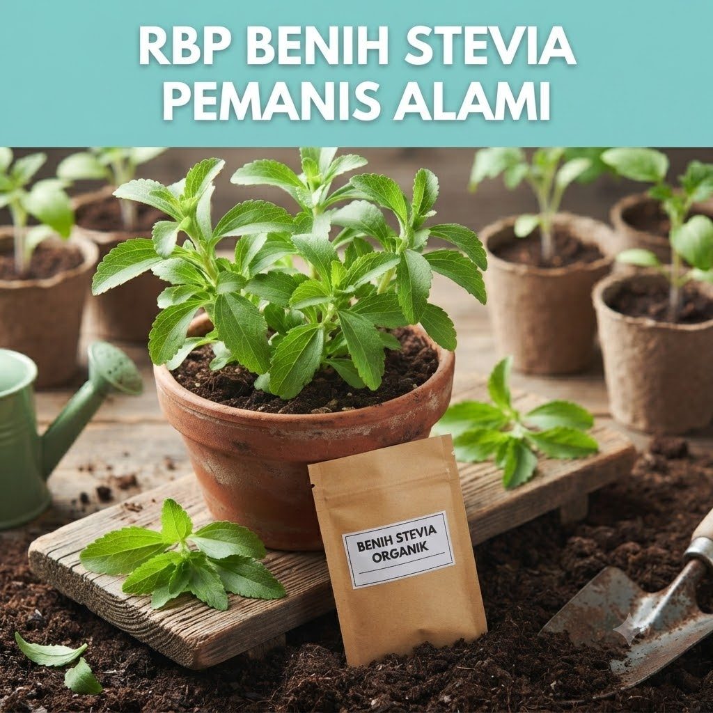 RBP Benih stevia pemanis alami