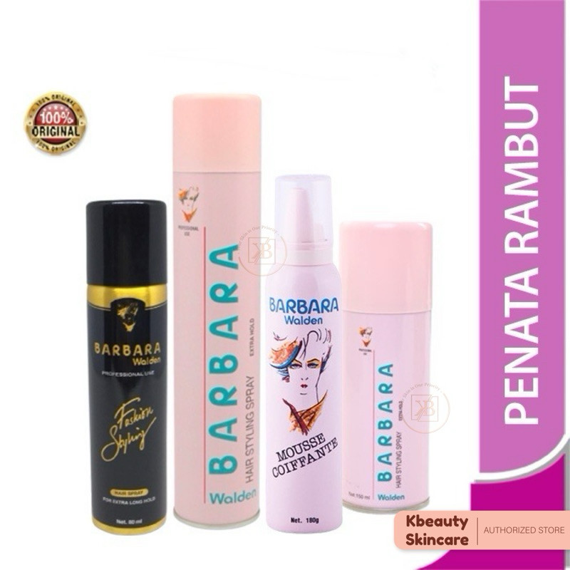 BARBARA WALDEN Hair Mousse Foam rambut 50ml