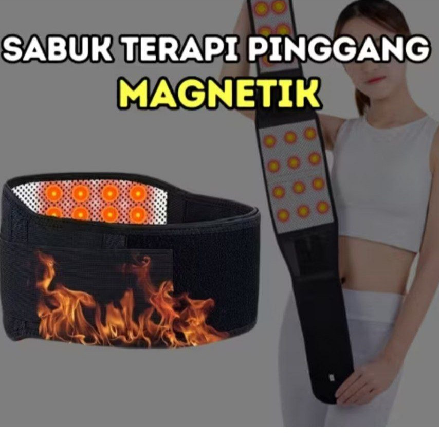 Alat terapi Pinggang Magnetik /256 Magnet Terapi Sendi & Syaraf BsM