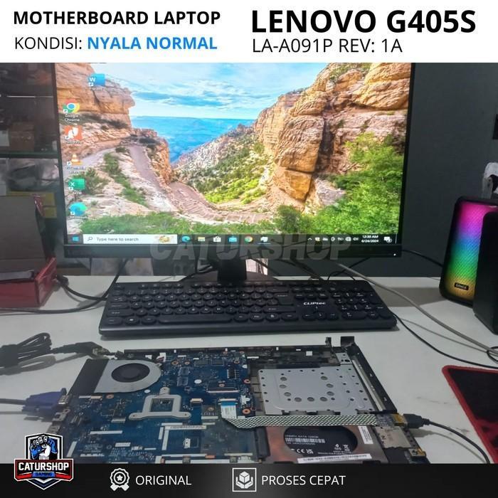 Motherboard Lenovo G405S AMD A8 5550M Mobo LA-A091P Mainboard Normal