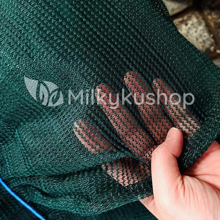 Ada PARANET NYLON 65% LEBAR 3 METER JUAL PER 1 METER SHADING NET - Hijau
