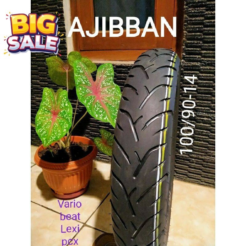 Ban IRC 100/90 r14 belakang Lexi,Vario,beat tubles tebal