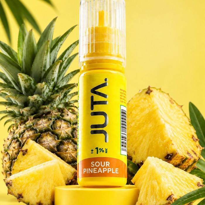 Juta Sour Pineapple Salt Nic 4x15mL by RSR Brew - Liquid Juta