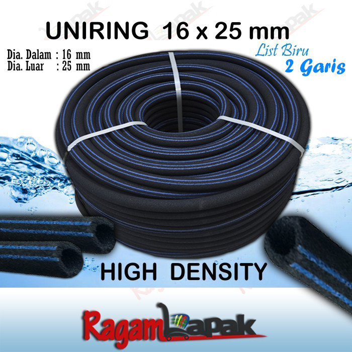 Selang Uniring MIKRO / Kasar 16x25 mm | Selang Aerator Mikro Gelembung Uniring 16/25 mm ( 1 meter )