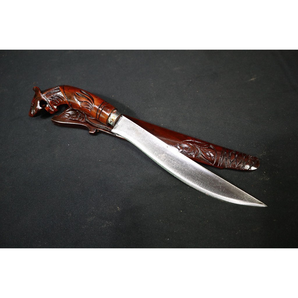 TB (markas) Pisau Macan Pisau Mini Asli Cibatu (knive) (Taring babi)