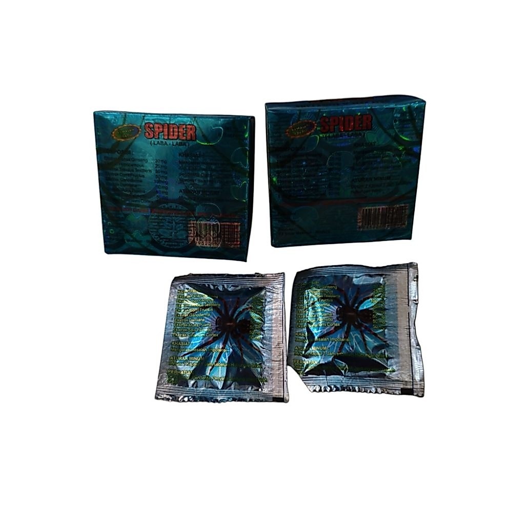 DRM Mainan kapsul laba laba