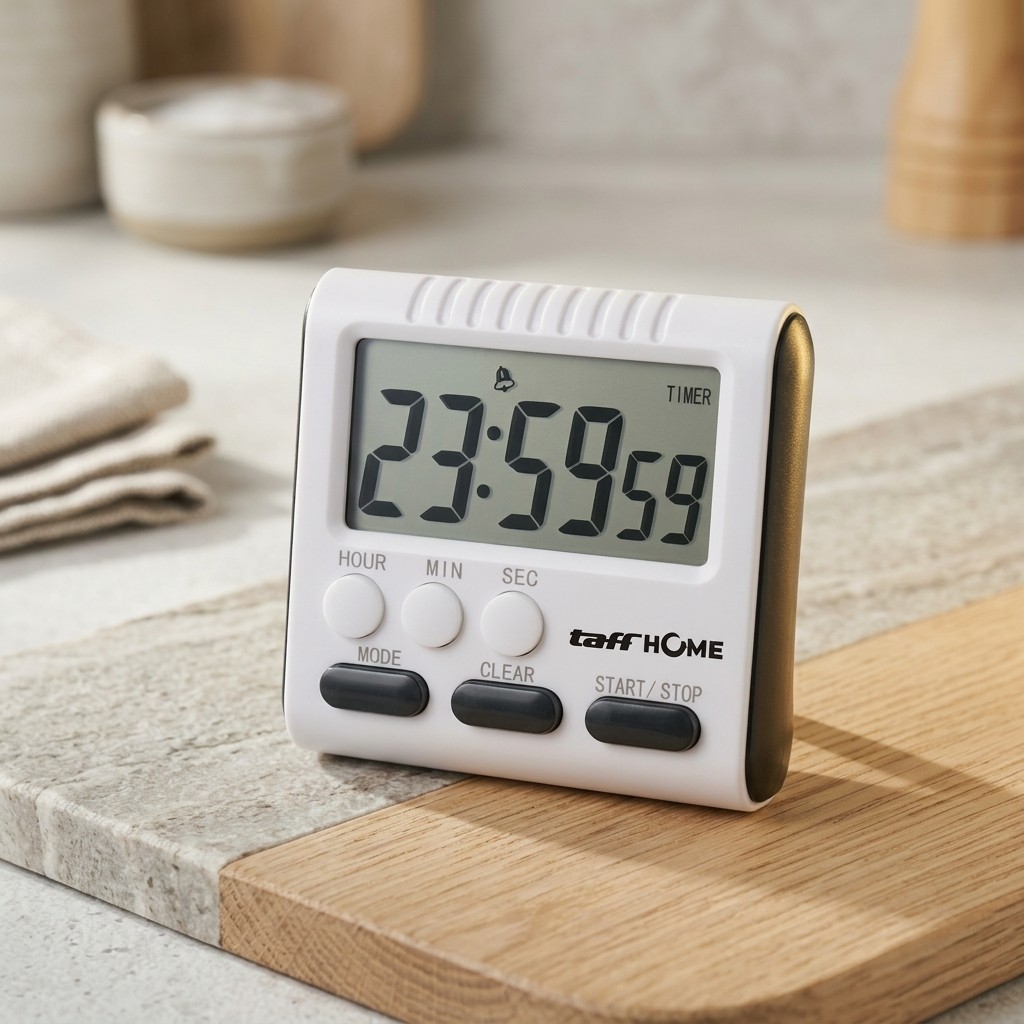 Timer Dapur Digital Mengingatkan Waktu Masak Baking Kue Stopwatch TaffHOME - Jam Alarm Masak Countdo