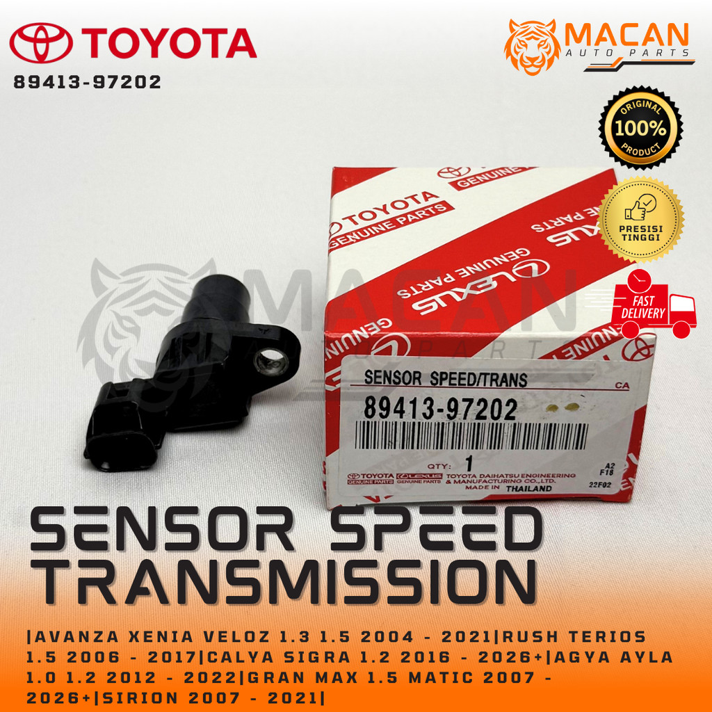 Sensor Speed Transmisi Toyota Avanza Xenia Veloz 1.3 1.5 2004 - 2021 Rush Terios 1.5 2006 - 2017 Cal