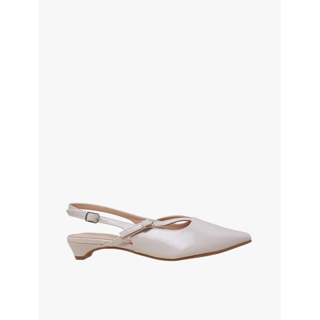 Payless Nine West Womens Virelle Slingback Shoes - Off White_15