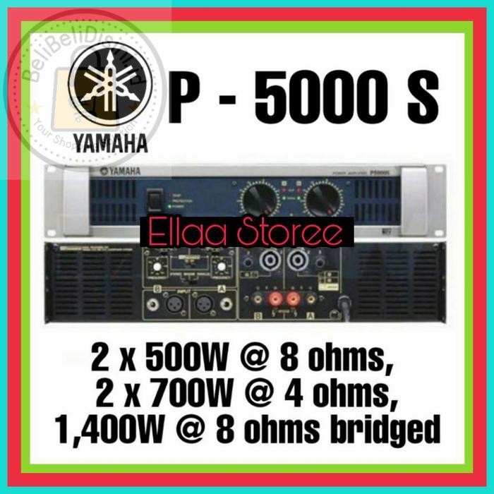 Power Amplifier Yamaha P 5000 S Power Yamaha P5000s Speakers Mixer