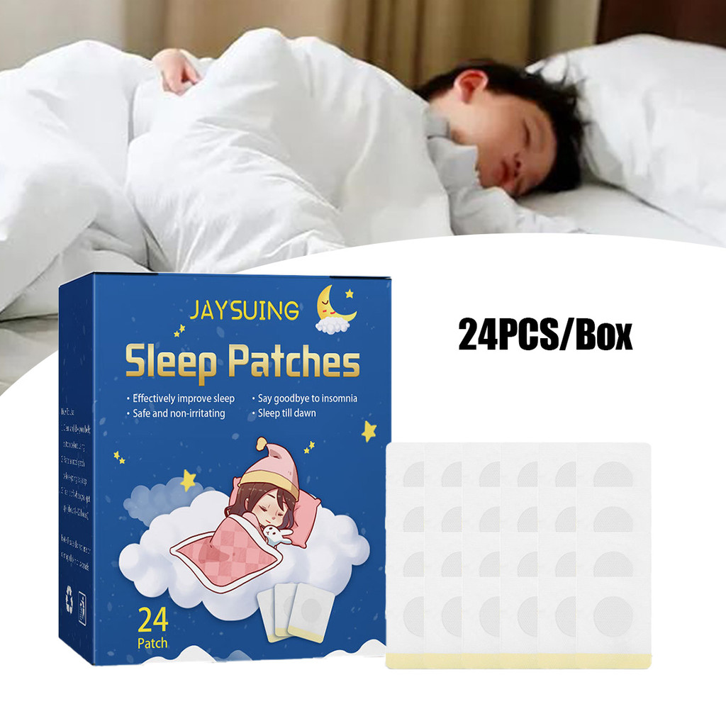 24PCS/Box plaster tidur insomnia,Sleep Aid Patch,Koyo Tidur Herbal Membantu penderita insomnia terti