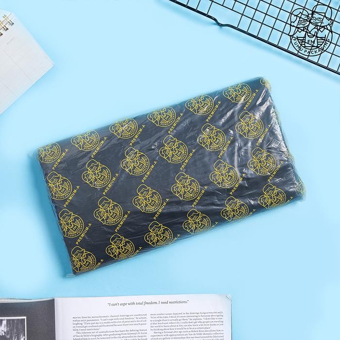 Fumu Polymailer Plastik Packing Baju Olshop 30X40CM Isi 100Pcs Lem Perekat Termurah Grosir -