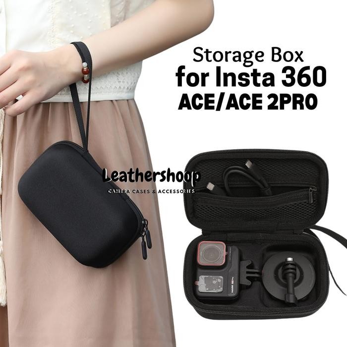 Hard Case Storage Box Insta 360 ACE / ACE 2 PRO – Tas Pelindung Kamera Anti Air & Anti Benturan Phot