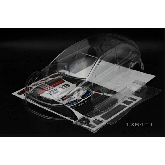 BRC DT2 1/10 RALLY BODY SHELL (CLEAR) #BRC-128401