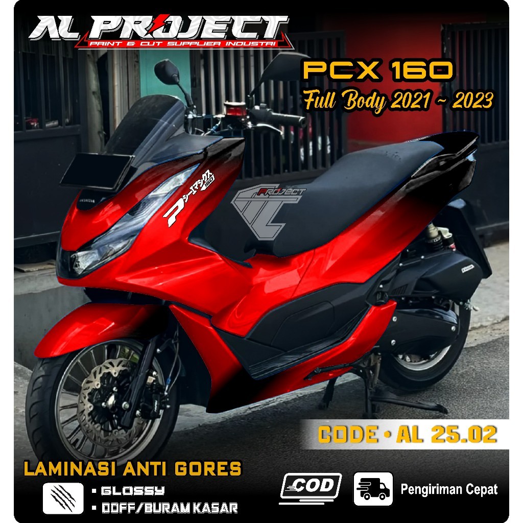 COD TERBARU Decal Sticker Pcx 160 2023 Full body - Aksesoris Motor Sticker PCX 160 Fullbody 2021/202