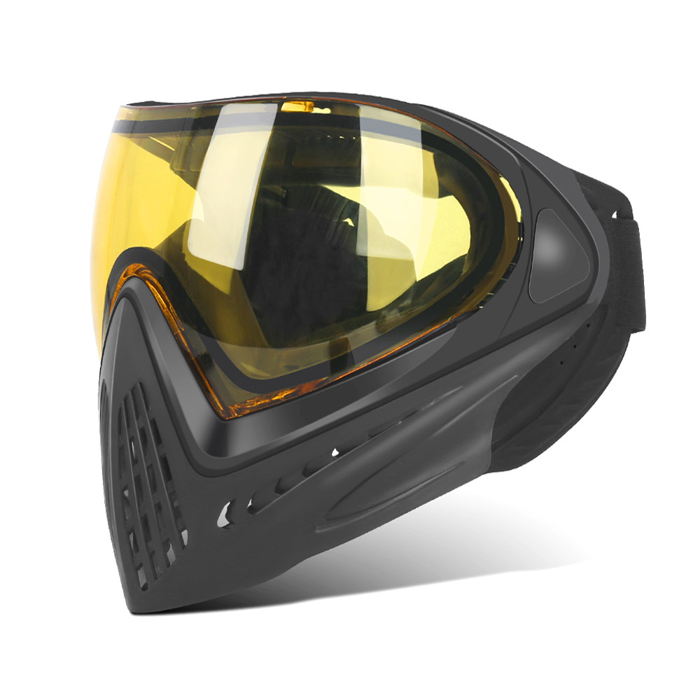 FMA Paintball  Full Face Mask Anti-Fog Goggle F1 Single Layer Lens Protective Mask CS  Paintball Pro