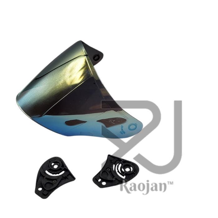 Kaca helm KBS Hakai Visor helm KBS Hakai - Iridium Gold, Kardus tambahan