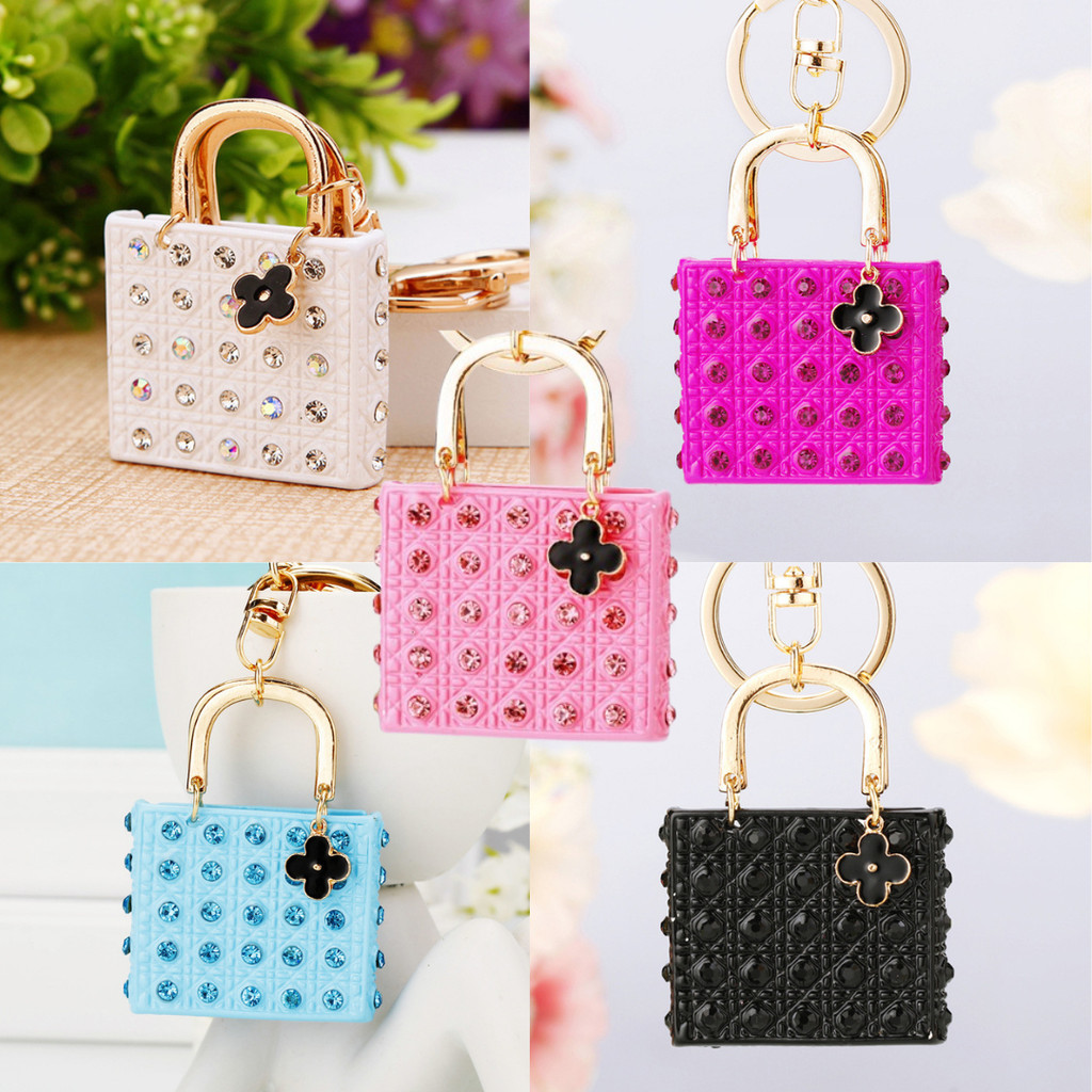 Gantungan Kunci Tas Remot mobil Princess Diana bag yang lucu cocok buat hadiah