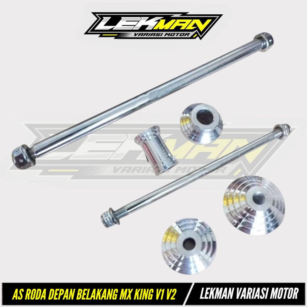As Roda depan MX King V1 V2 Bosh Tromol Mx King Depan Belakang Satu Paket