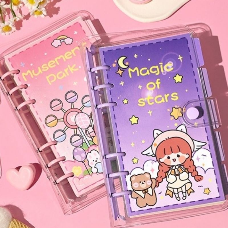 Set Diary ORJI Murah Binder LENGKAP KERTAS A6 ( 80 lbr)