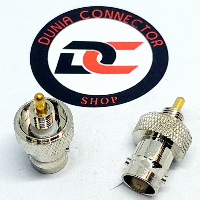 KONEKTOR ANTENA HT MOTOROLA JARUM GP68 GP88 TO BNC FEMALE NEW....