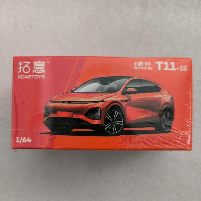 XCARTOYS 1/64 XPENG G6 ORANGE BEST
