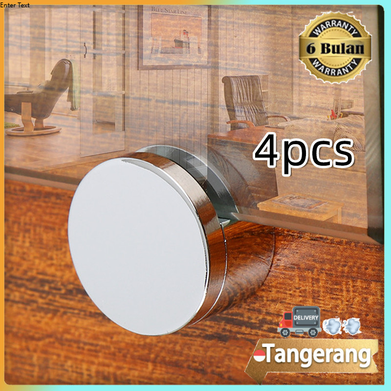 4pcs Klip Penjepit Cermin Kaca/ Klem Jepit Kaca Cermin / Mirror Holder Clamp