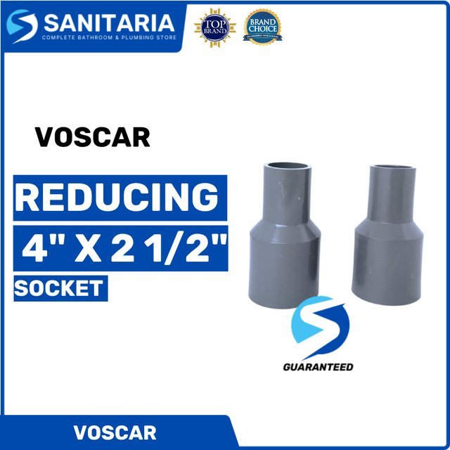 Reducing Socket 4" X 2 1/2" Voscar / R Sock / Vlok Sock 4 X 2 1/2 Inch Voscar