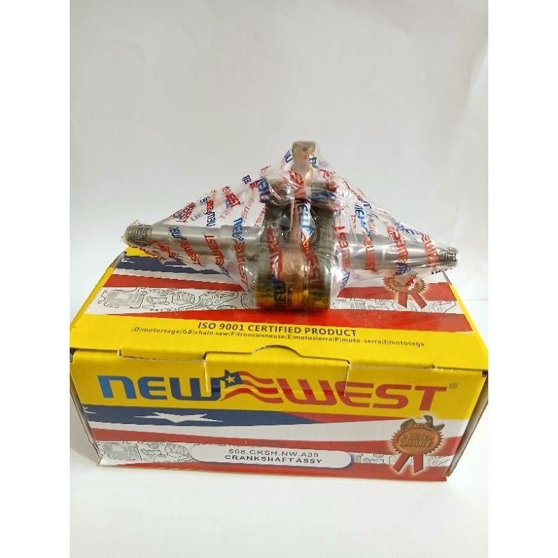 ASKRUP SINSO 5200 NEW WEST ASLI/CRANKSHAFT CHAINSAW 5200 NEW WEST ASLI TERBAIK