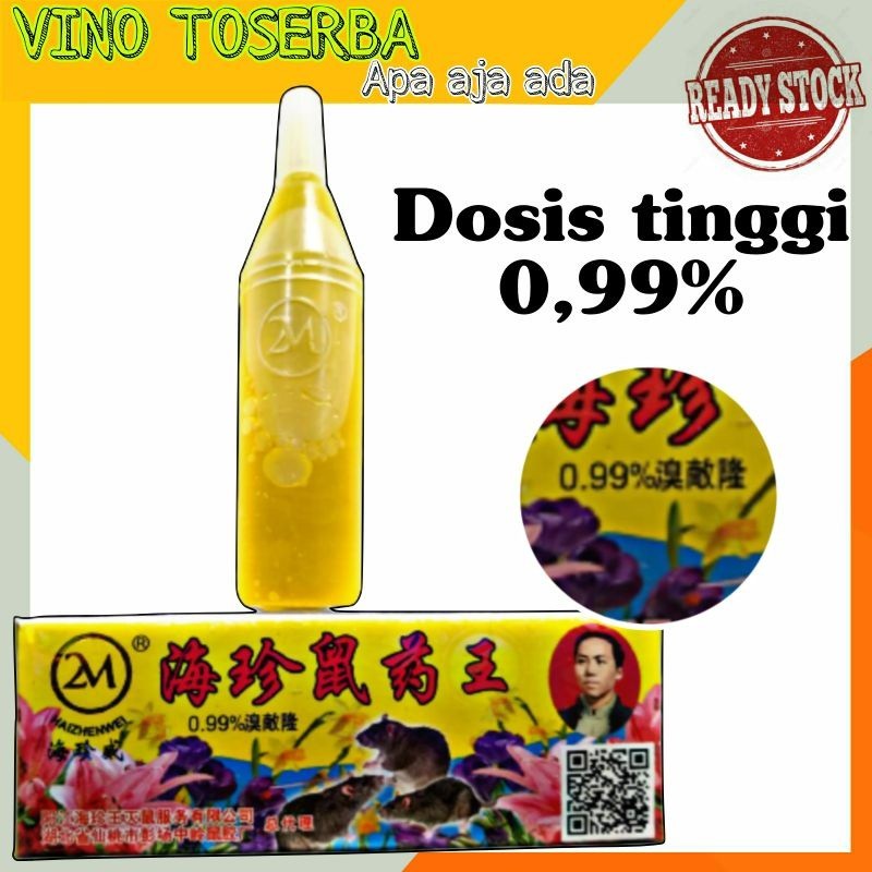 [      ,%] RACUN TIKUS CAIR KUNING 2M ORIGINAL DOSIS TINGGI 0,99%/ RACUN TIKUS CAIR 2M ORIGINAL KUNI