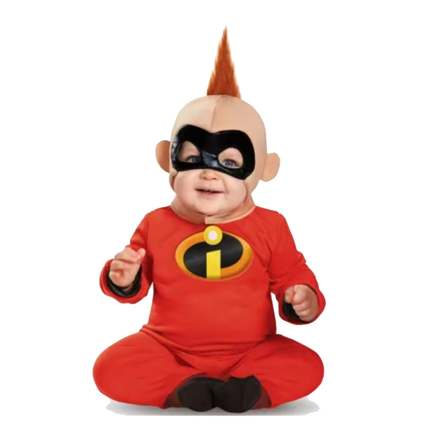 The Baby Jack Jack Cosplay Jumpsuit Increble Costume Bodysuit Halloween ristmas Role Play Zentai Mas