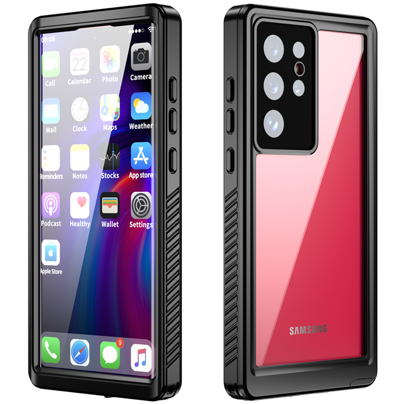 IP68 360 Full Protective Clear Waterproof Phone Case For Samsung S20 S21 S23 S22 S24 Ultra Plus A32 