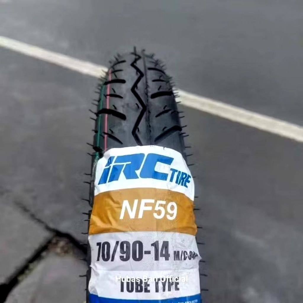 BAN DEPAN MOTOR METIK IRC MIO MIO SOUL UKURAN 70/90-14 UKIR FREE PENTIL TUBLES
