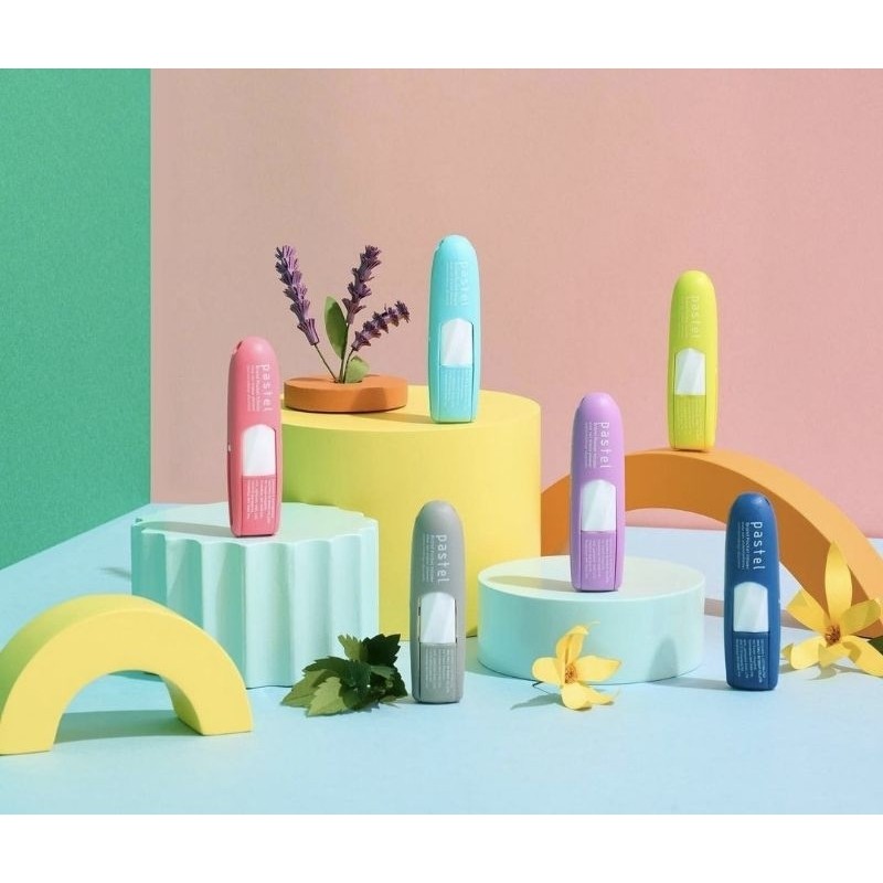 Pastel Pocket Inhaler 2in1 Original Thailand BamBam Lisa BlackPink | CAP PASTEL INHALER | LANYARD PA