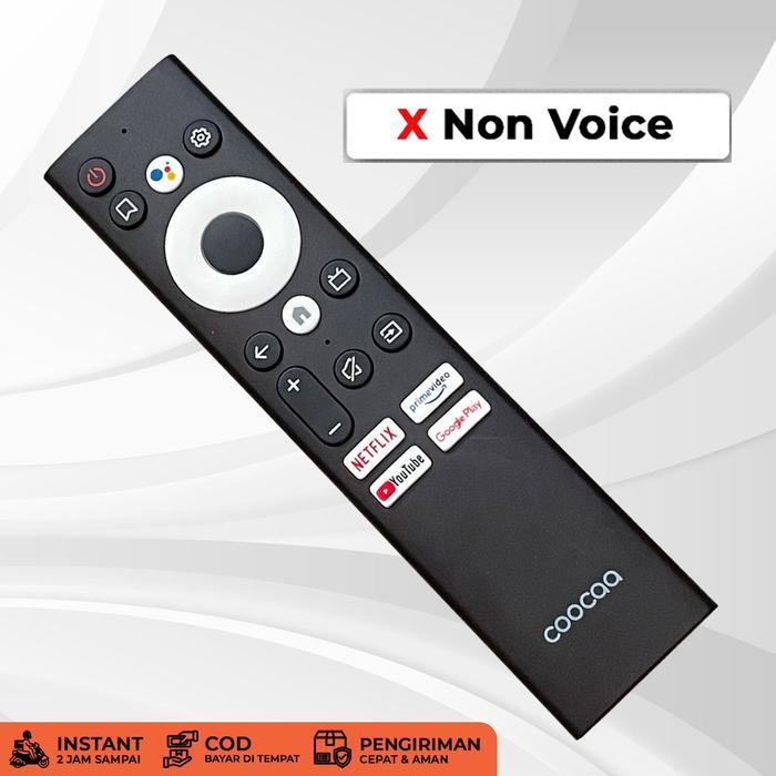 Remote Smart TV Android COOCAA 32S7G 32CTD6500 40S7G 40CTD6500 43S7G - Remote NonVoice