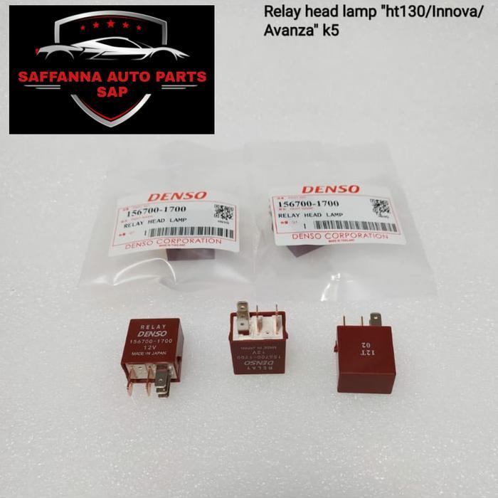 RELLAY HEAD LAMP RELAY LAMPU TOYOTA INNOVA AVANZA KAKI 5 12V DENSO