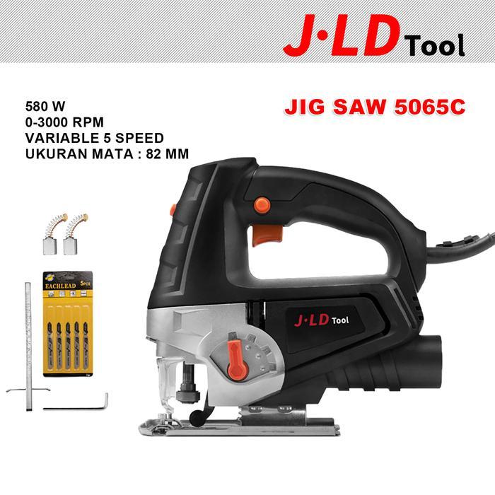 [GINTING MARD] JLD Jig Saw Laser 580Watt Gergaji Listrik Mesin Potong Jigsaw jld tools Mesin Gergaji