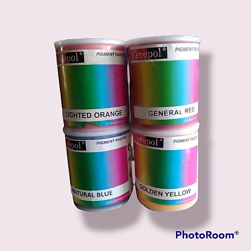 PIGMEN RESIN - PEWARNA RESIN BIRU OREN MERAH KUNING