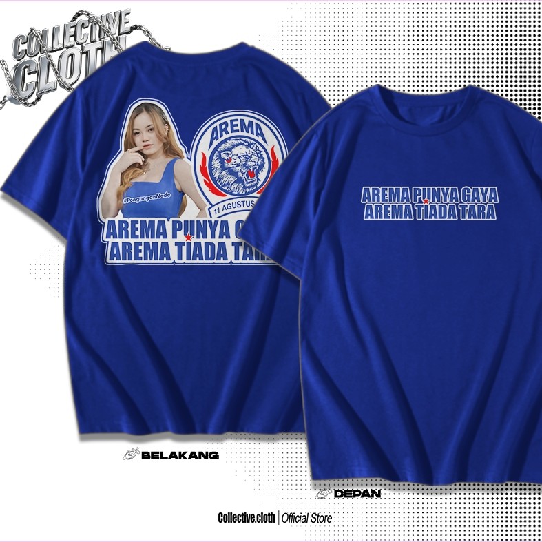 KAOS AREMA KAOS AREMAPUNYA GAYA AREMA TIADA TARA - KAOS AREMA - KAOS AREMA CASUAL FOOTBALL - KAOS AR