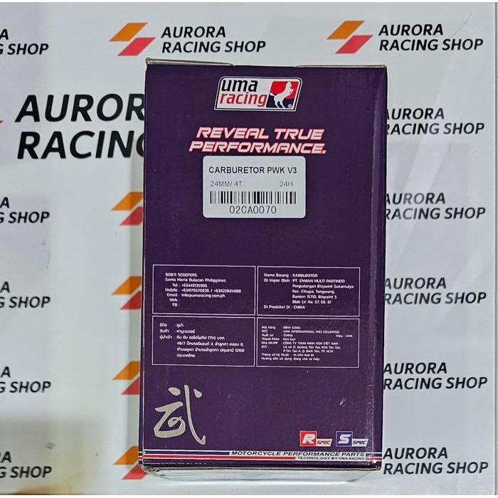 KARBURATOR UMA V3 PWK 24 - UMA RACING ORIGINAL - PWK24