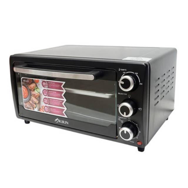 ll OVEN OPEN LISTRIK KIRIN KBO 160 ELECTRIC ELEKTRIK 16 LITER PEMANGGANG PANGGANGAN KUE ROTI GARANSI