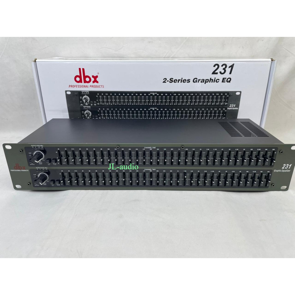 EQUALIZER EQUALIZER DBX 231 2-SERIES GRAPHIC EQ