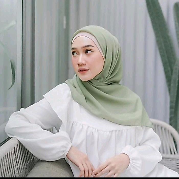 Hijab Sage Green Bella Premium