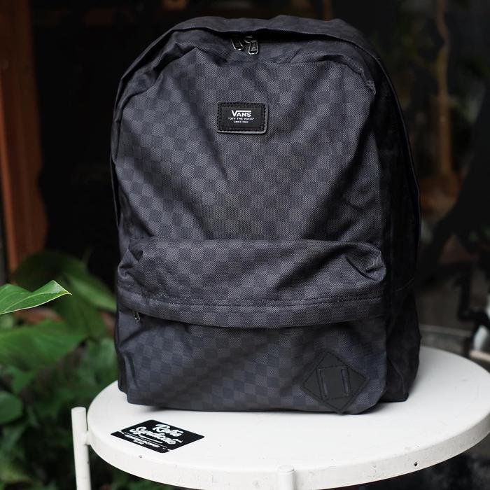 Vans Backpack Classic Black Chekerboard Original