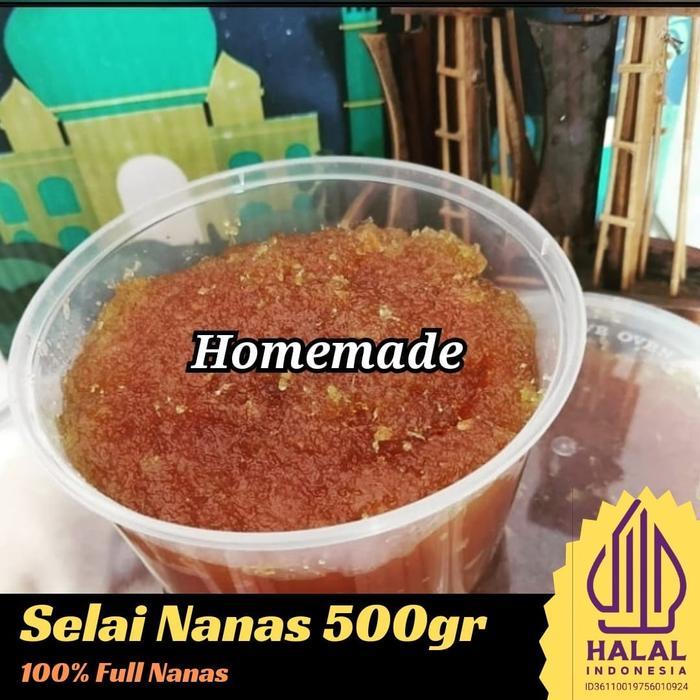 Selai Nanas Palembang / Nastar Serat Kasar 500gr Premium Homemade